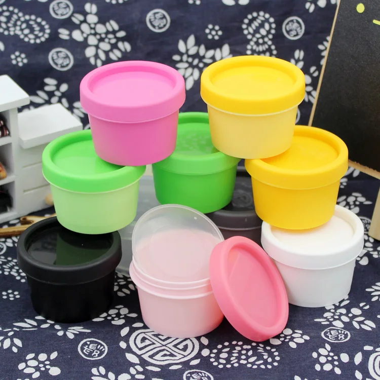 

50PCS PP Cream Jars 50g 100g Face Mask Container Cosmetic Refillable Bottles Plastic Bottles Cream Jars Pots