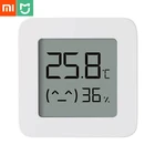 Оптовая продажа Xiaomi Mijia термометр 2 умный ЖК-экран цифровой Bluetooth датчик температуры и влажности Измеритель влажности приложение Mijia