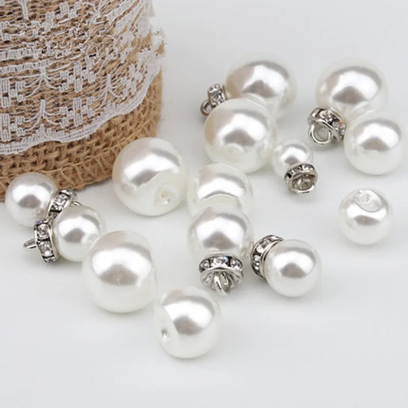 10 шт./пакет мм Круглый Швейные перламутровыми пуговицами для Аксессуары шитья