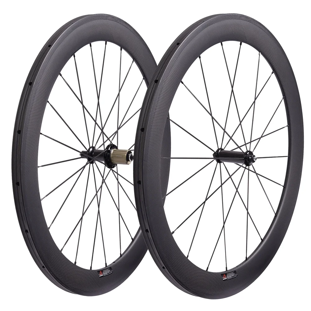 700C Powerway R36 прямой вытяжной ступица Углеродные дорожные велосипедные колеса 50 мм