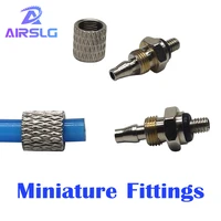 miniature fittings m 3h 4 m 4hl 4 male thread m3 m4 m5 m6 tube 4 6mm pneumatic pipe air hose quick fitting mini connecto