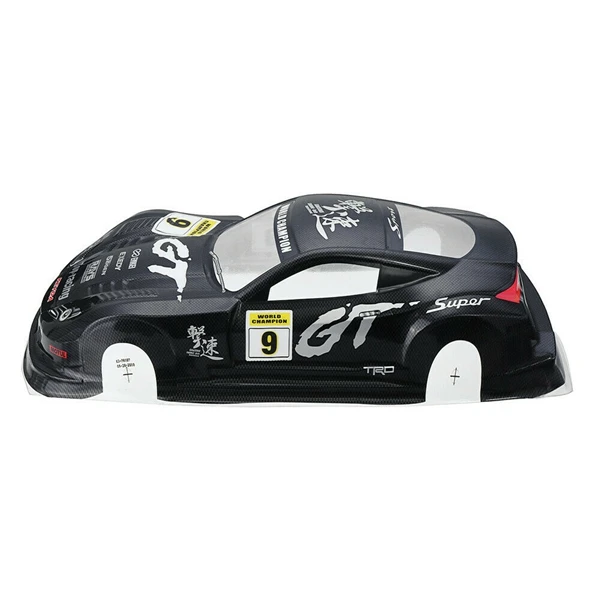 RC 1:10 плоский бегущий на дороге автомобиль дрейф ПВХ 190 мм GT корпус для HSP/HPI/Tamiya/