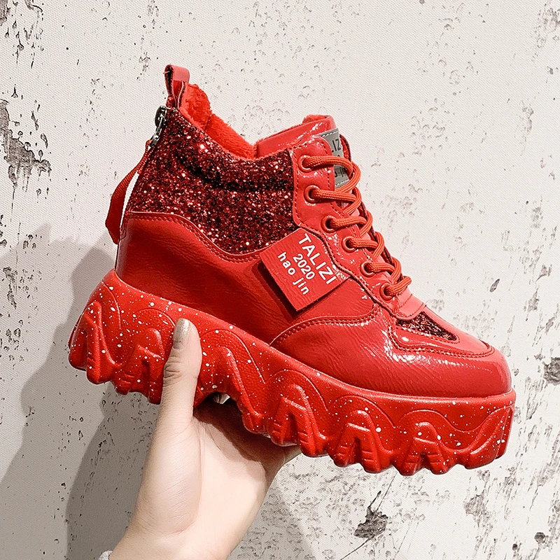 Женская обувь Кроссовки на плоской платформе спортивная для прогулок бега Zapatos De