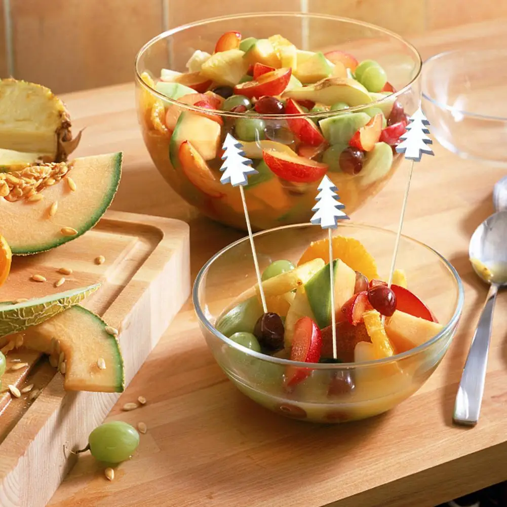 

100 шт., прочные зубочистки для коктейлей