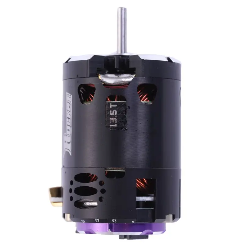 SURPASS HOBBY V3 540 13.5T Sensored SPEC RC Brushless Motor for 1/10 Racing Car Truck Parts Accessories Purple black | Игрушки и хобби