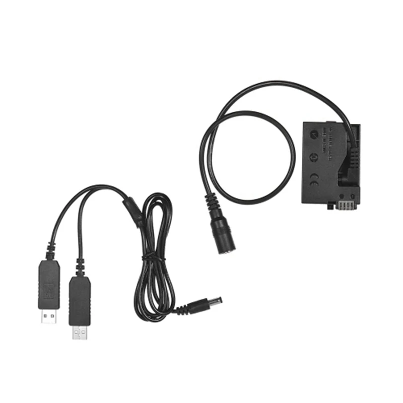 LP-E8 DC Coupler USB Power Adapter Dummy Battery Camera Charger Kit for Canon Rebel T3I T2I T4I T5I EOS 600D 550D 650D 700D Kiss |