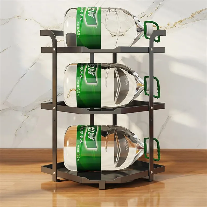 

Kitchen Storage Rack Pan Spice Jar Bowl Movable Organizer Space Saving Sink Cabinet Shelf