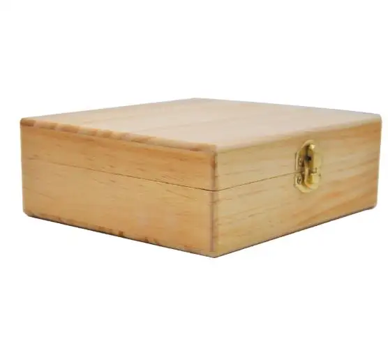 Деревянная шкатулка Коробки клен камфары древесины прокатки Бумага лоток чехол