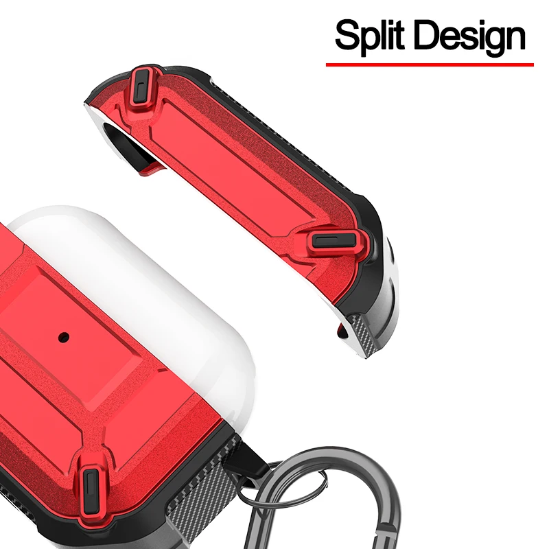 Защитный чехол для Air pods pro из ТПУ с защитой от падения Apple AirPods 3 2 аксессуары