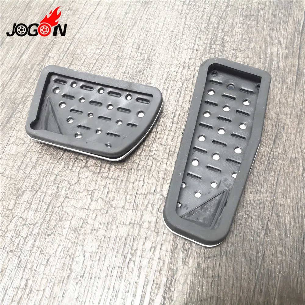 2 шт. комплект накладок на педаль газа и топлива для Jeep Wrangler JL 2018 из нержавеющей