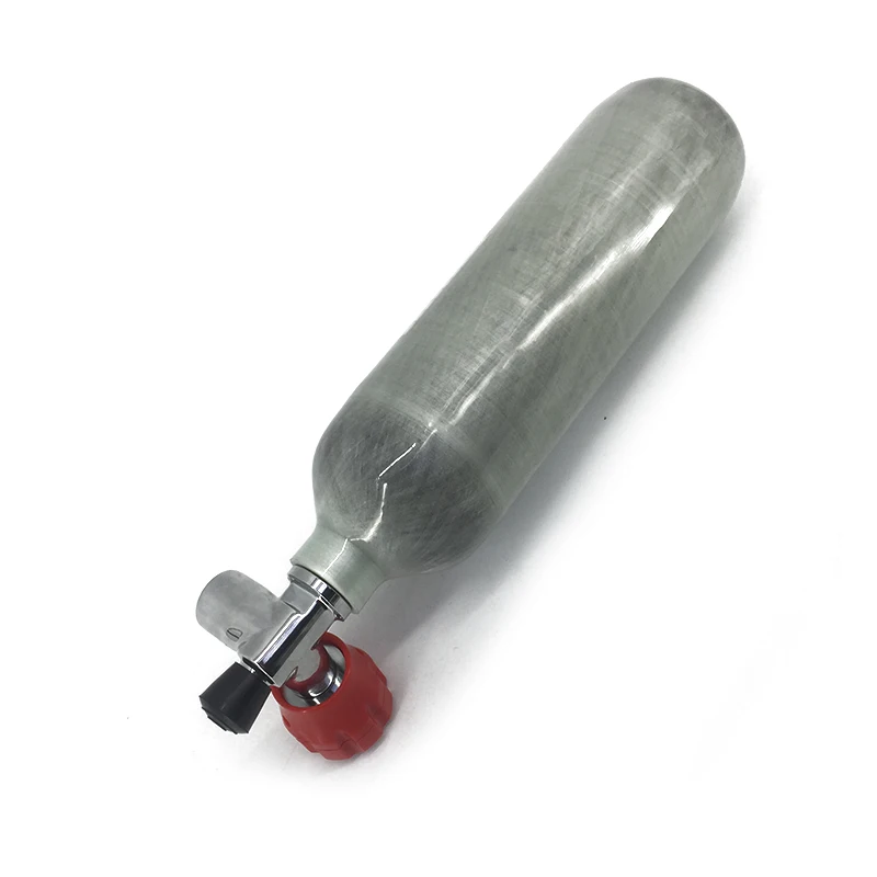 AC301191 винтовка PCP углеродный цилиндр/бак 1.1L 4500Psi для страйкбола глушитель с PCP клапаном 300 бар пневматическая винтовка M18* 1,5 Acecare