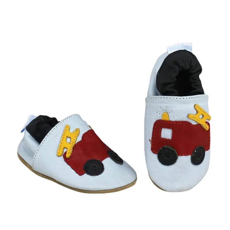 

Tipsietoes Brand Cartoon Leather Stitching Baby Kids Toddler Shoes Moccasins For Boys First Walkers New 2023 Autumn Spring