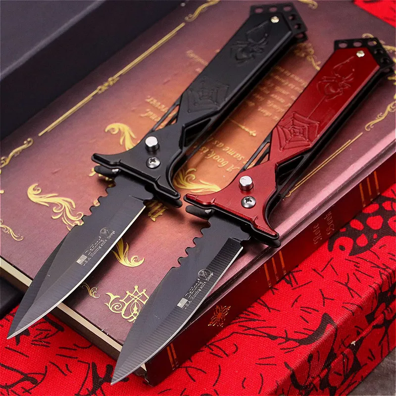 PEGASI классический американский 7CR18MOV стальной S Открытый складной нож Портативный