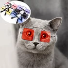 Очки для домашних питомцев, очки для глаз, очки для питомцев, реквизит для фотографий, аксессуары для животных принадлежности очки для кошек, игрушка для кошек