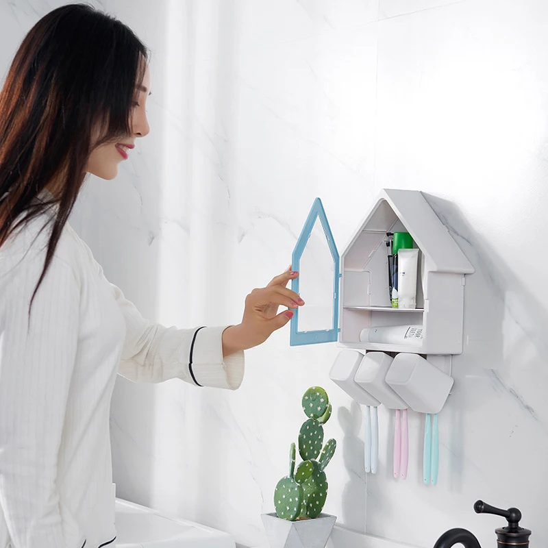 Многофункциональный настенный держатель для зубных щеток GOALONE|Наборы