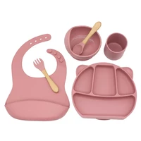 baby silicone feeding set sippy cup with straws bpa free tableware for kids nou slip suction plates bowl baby dishes baby stuff
