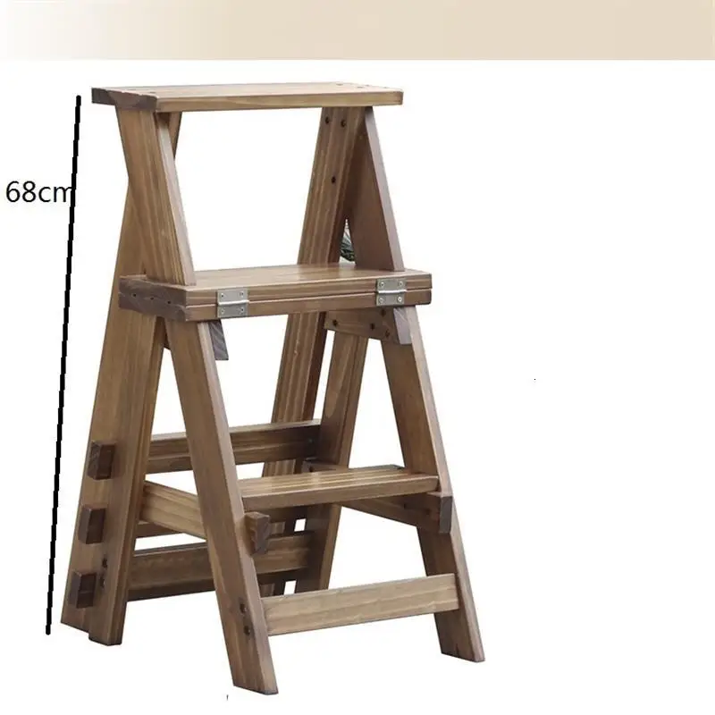 Echelle Pliante скамейка Ottoman кухонная Складная домашняя табуреция Escalera скалетта Legno