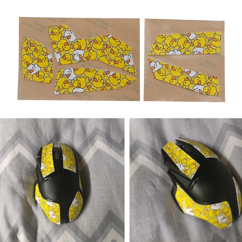 Цветная наклейка для мыши Hotline боковая игровой logitech G502 противоскользящая лента