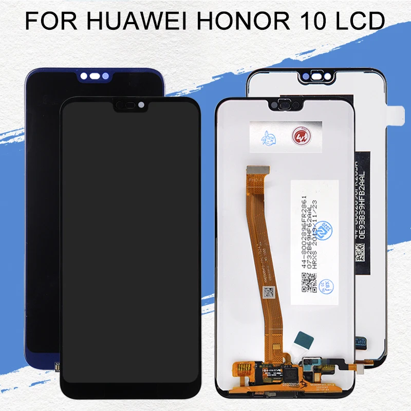 Сенсорный ЖК экран Catteny для Huawei Honor 10 дигитайзер в сборе ремонтная деталь дисплей