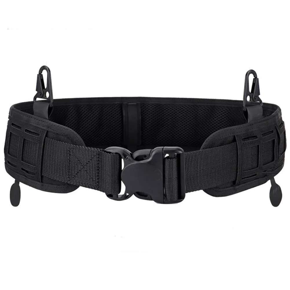Waist Belt Soft Padded Patrol Combat Battle Web 1000D Nylon Adjustable Length can CSV | Красота и здоровье