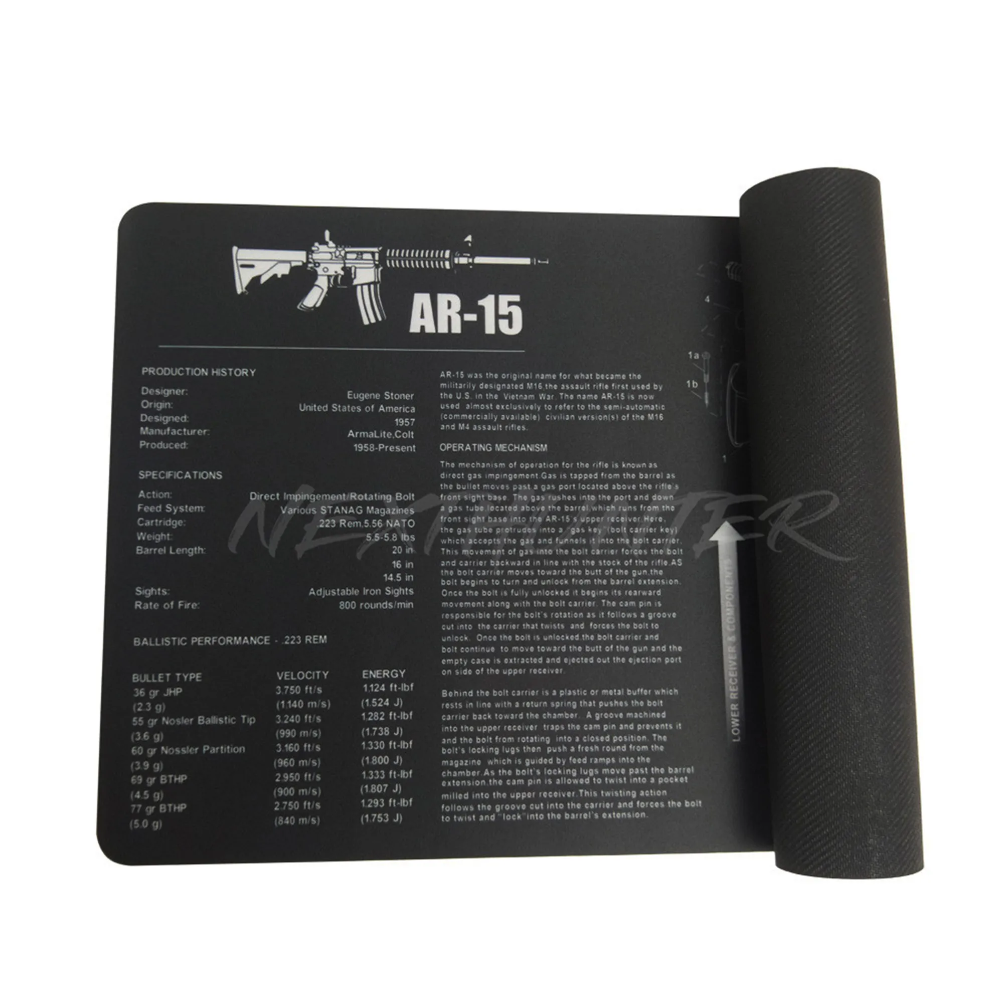 Коврик для чистки пистолета AR15 AK47 Glock colt1911 SIG SAUER P320 Beretta 92 набор инструментов