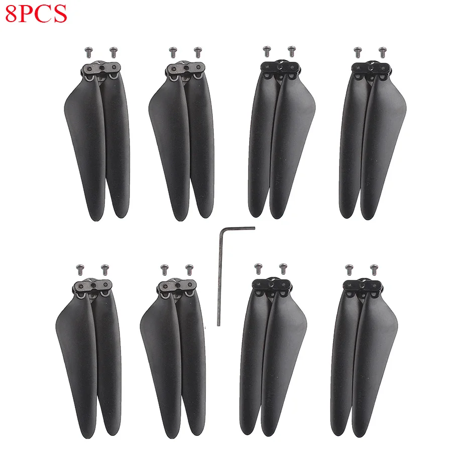 4 pares (8 uds) CW CCW propulsor de la Wifi FPV Drone RC Quadcopter parte para F11|Детали и аксессуары| |