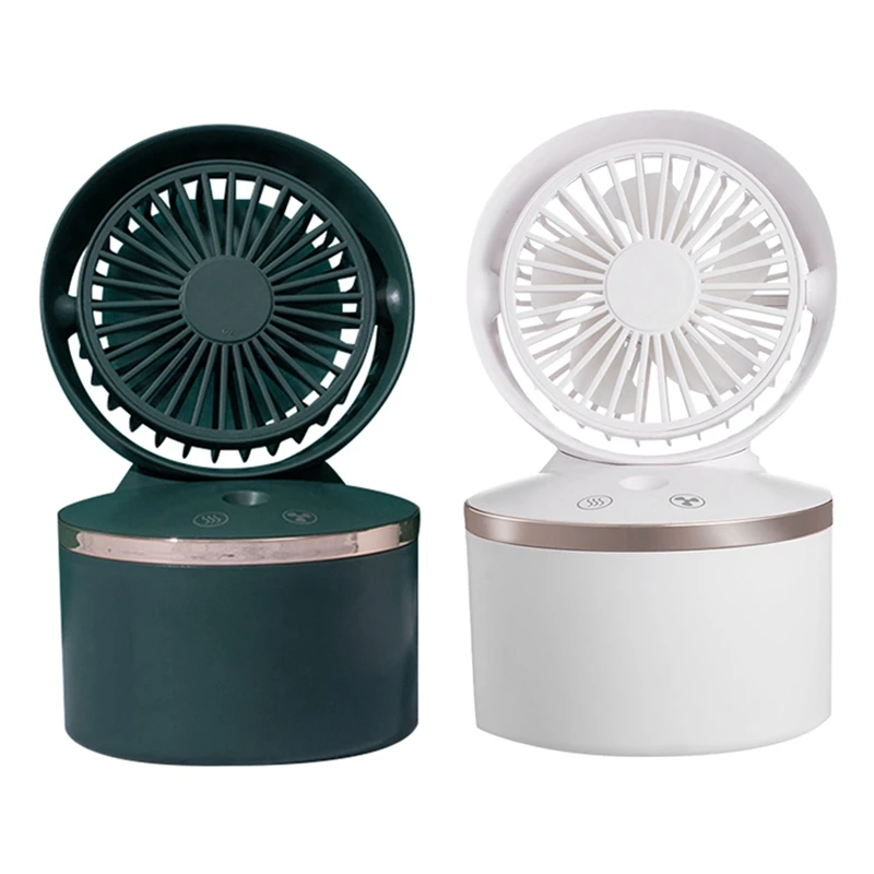 

2 в 1 мини-увлажнитель охладитель воздуха вентилятор USB на случай запотевания стекол можно использовать для Спальня для офиса