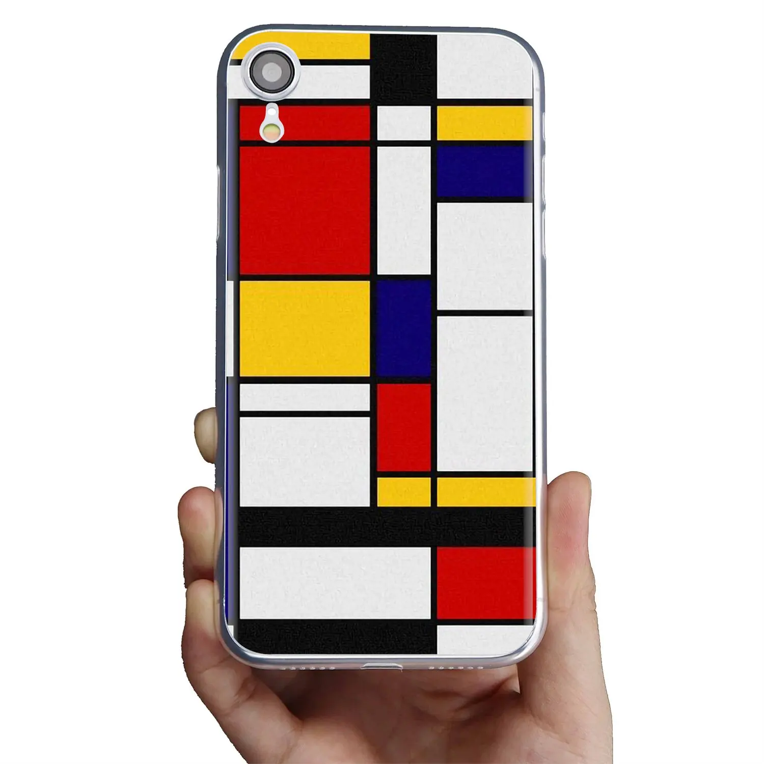 Оригинальный силиконовый чехол mondrian art Для Xiaomi Mi A1 A2 A3 5X 6X 8 9 9t Lite SE Pro Max Mix 1 2 3 2S |