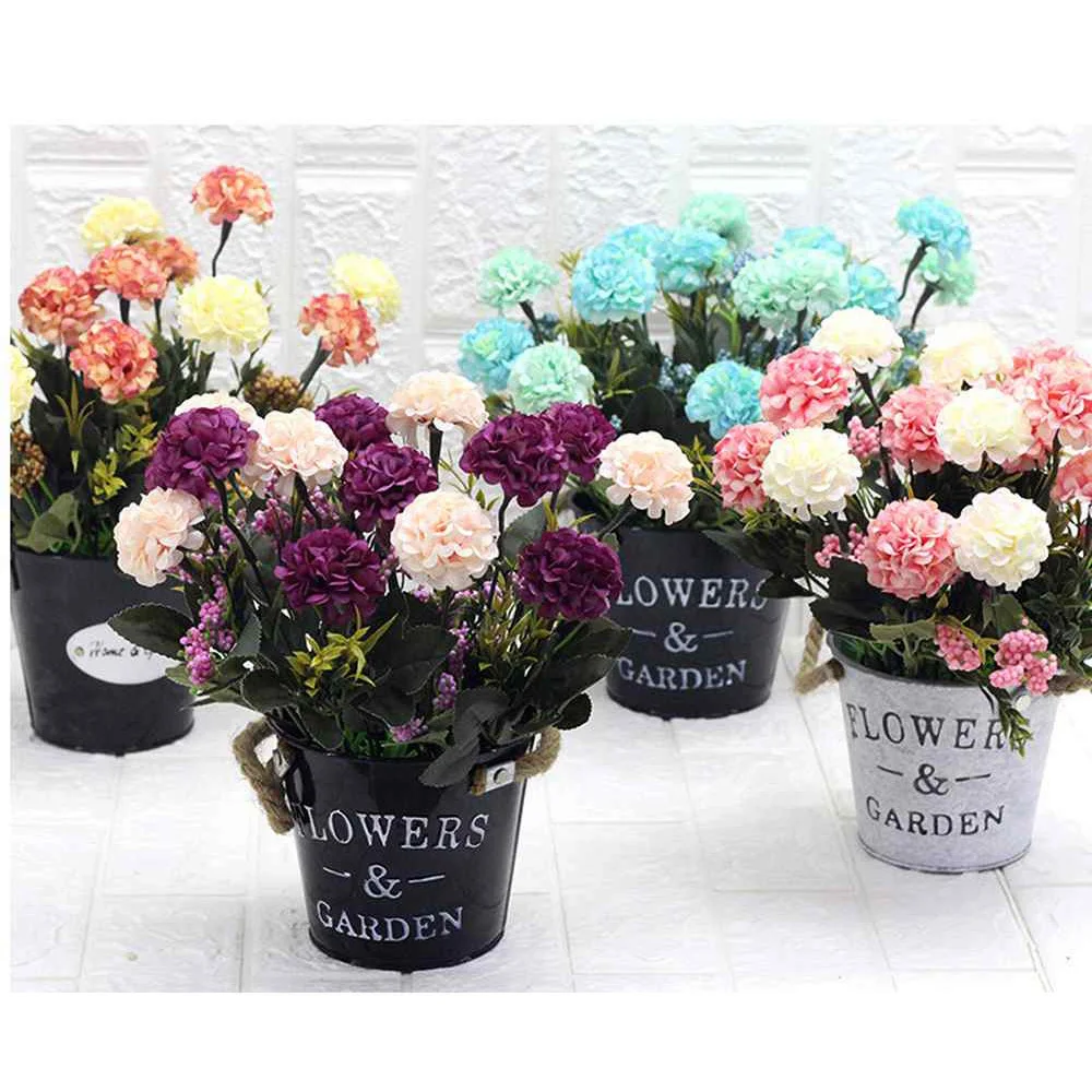 Искусственный цветок 34 см 7 головок картина маслом тюбик гортензии можно