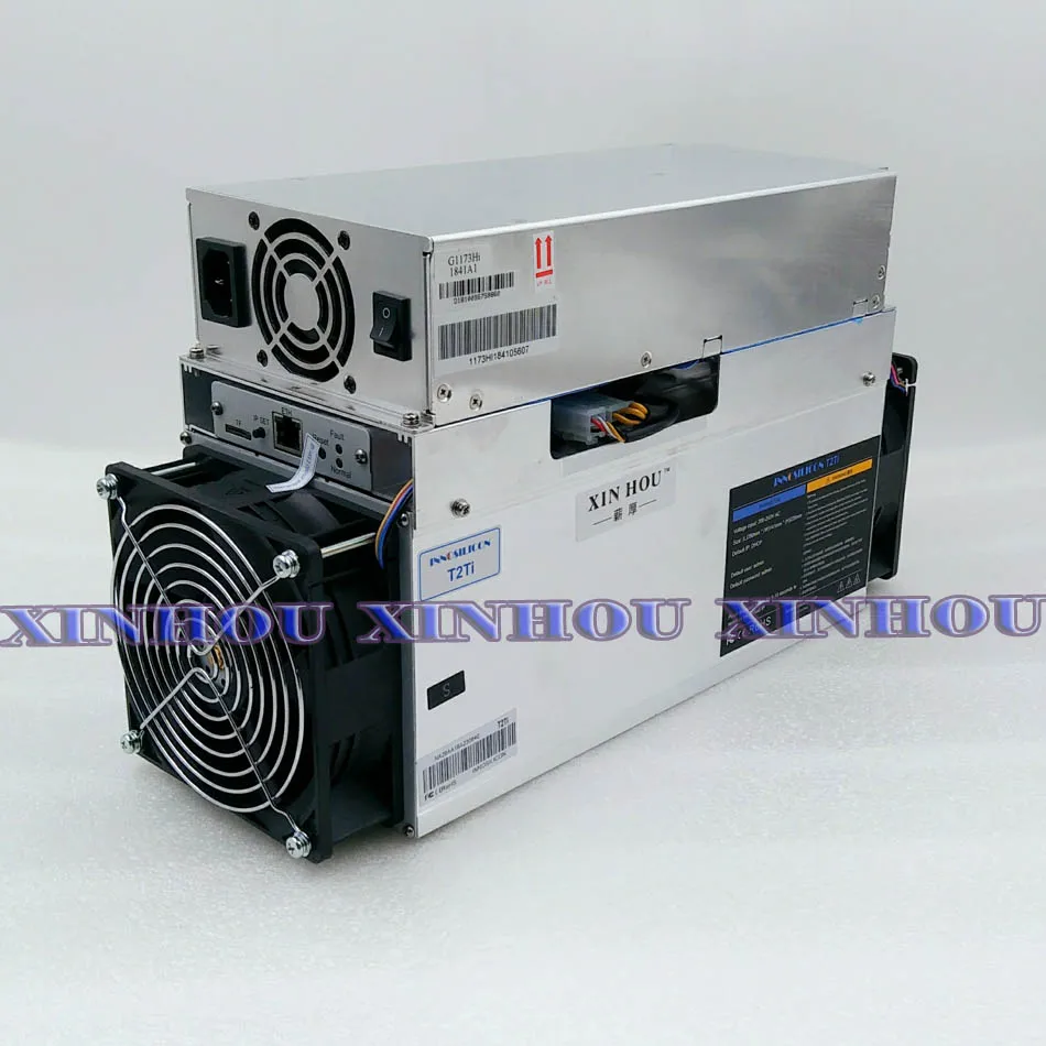 Б/у Майнер биткоинов Asic Innosilicon T2T 25T BTC BCH лучше чем Ebit E12 E10.3 E9i antminer S9 S9K S9SE T9 + S11 T15