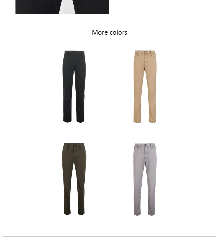 JackJones мужские хлопковые повседневные эластичные брюки мужская одежда 218314552