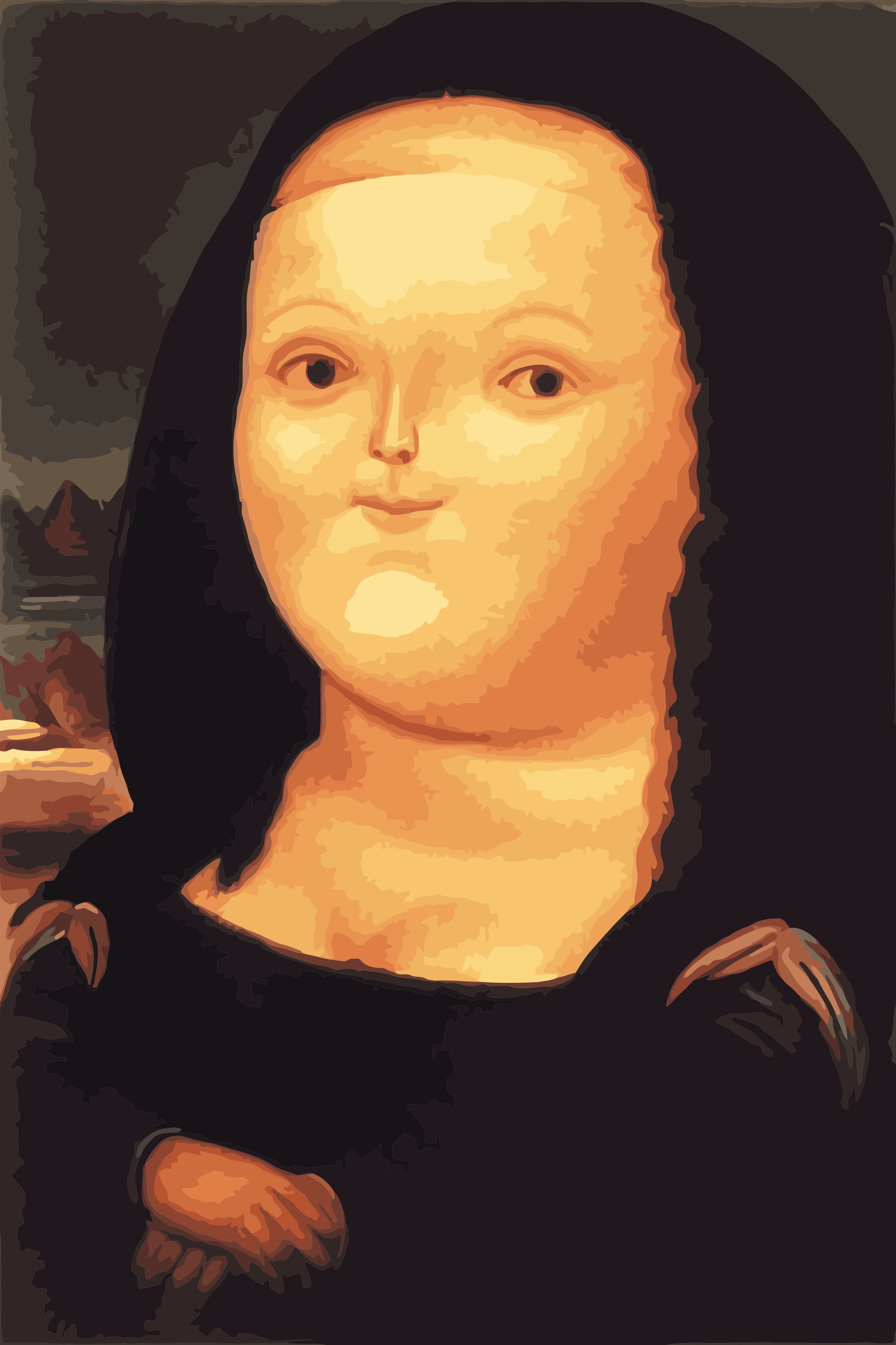 

ã€ŠMona Lisa Fatã€‹ picture painting by numbers home decor birthday present decorative frames