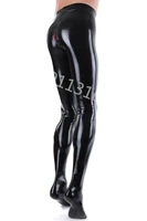 sexy latex male pants handmade with crotch zipper kakegurui cosplay costume hot sell