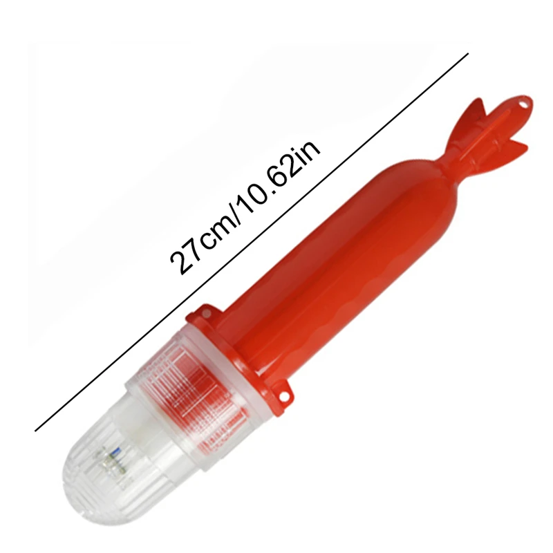 

5 Colors Plastic Fishing Tool Waterproof LED Fishing Light Attractants Underwater Lamp Fishing Tools Fishing Accessories Light