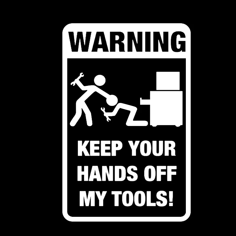 

Индивидуальная Автомобильная наклейка ящик для инструментов предупреждающая Автомобильная наклейка светоотражающий лазер 3D KK виниловый ...