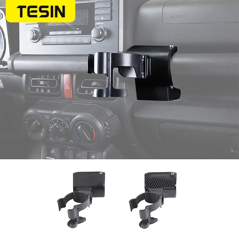 

TESIN Universal Car Bracket For Suzuki Jimny JB74 2019 Multifunction Car Phone Bracket Drink Cup Holder Stand For Jimny 2020