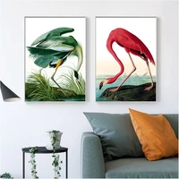 chenistory oil paint by numbers flamingo coloring by number animals picture hand painted wall art home decor 4050