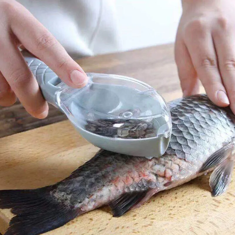 

Fish Scale Brush Fish Skin Brush Grater Quick Disassembly Fish Knife Cleaning Peeling Skin Scraper Scraper Fish Scale
