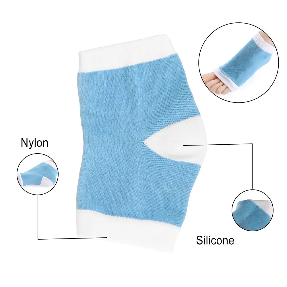 Многоразовые женские носки на каблуке защита для ног увлажнения гладкая кожа