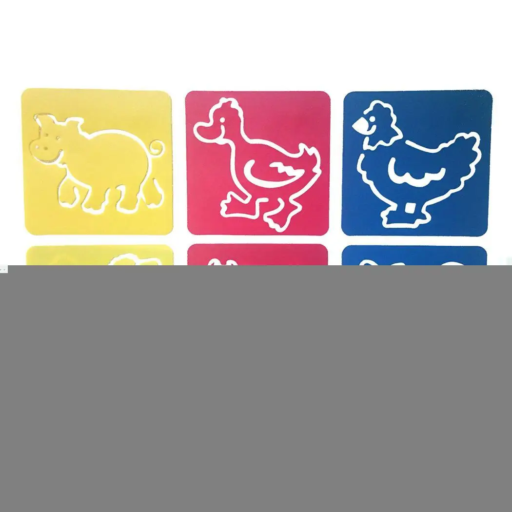 Детский шаблон для рисования вспомогательные трафареты как инструменты