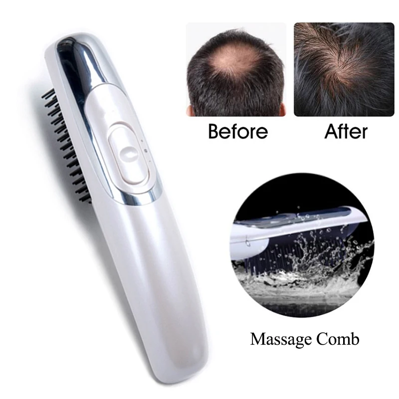 Расческа для лазерного массажа оборудование лечения выпадения волос расческа