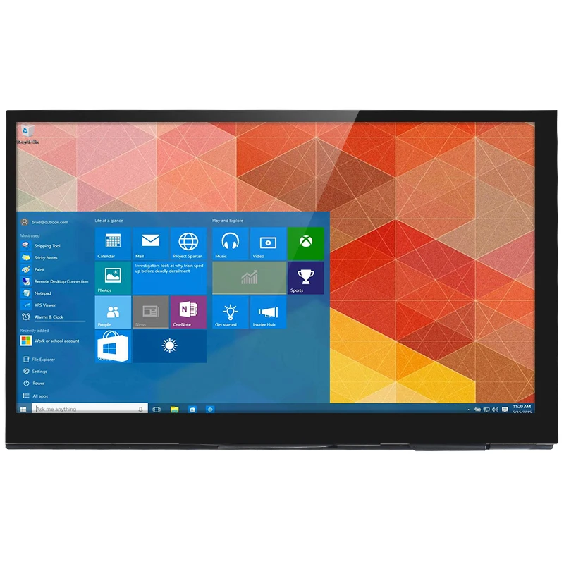 Емкостный ЖК-дисплей 7-дюймовый сенсорный экран Raspberry Pi 4 Model B 1024x600 IPS с динамиком