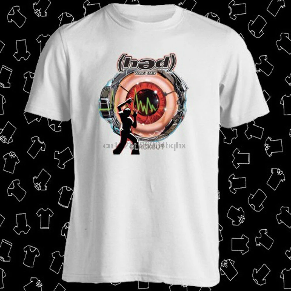 HED PE затемненный логотип панк рок группа мужская белая футболка| |