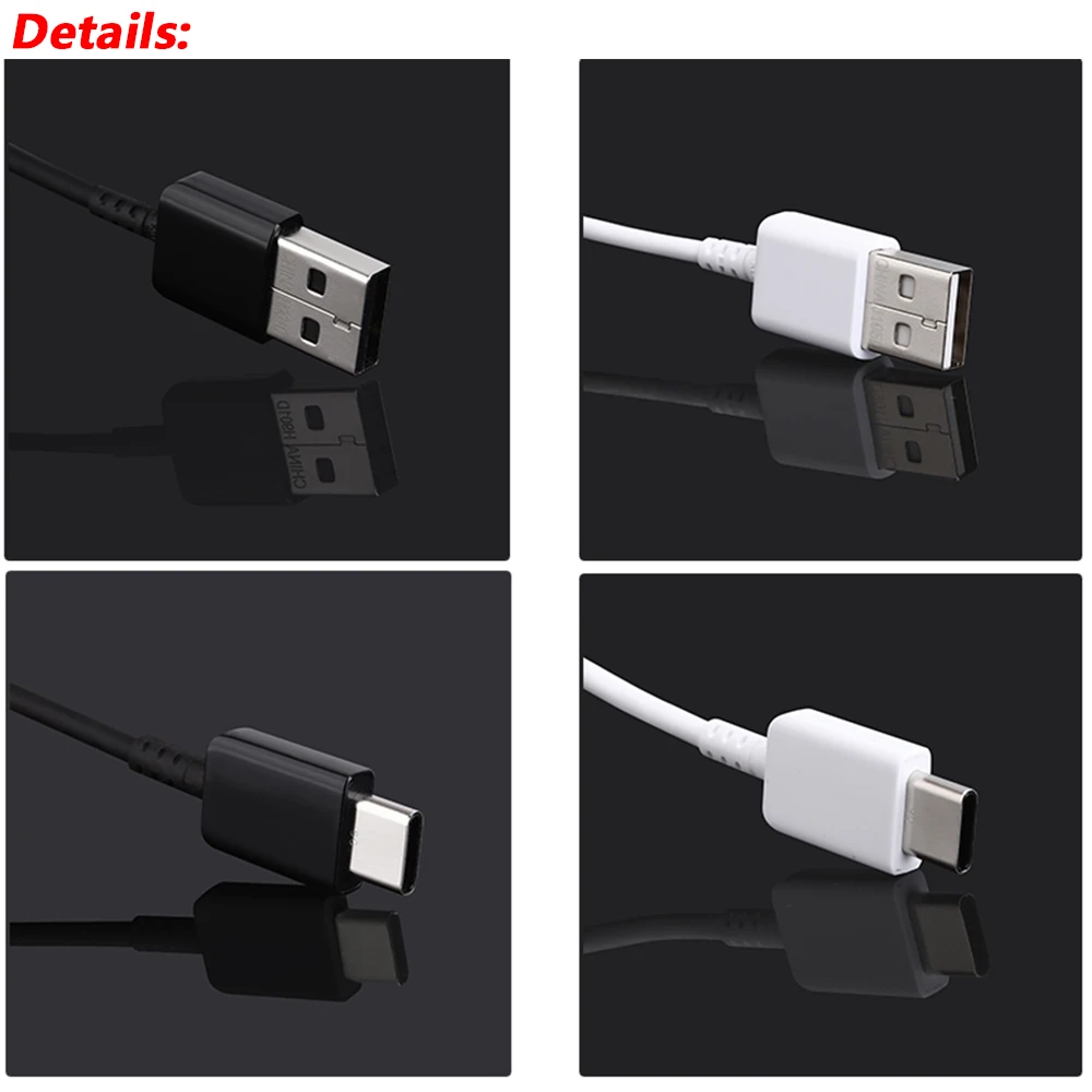 100%Original Samsung type c cable galaxy 120cm Charge cable quick fast charge USB 3.1 Type C for S8 s9 Plus note 8 note 9 A7 A8 iphone cable