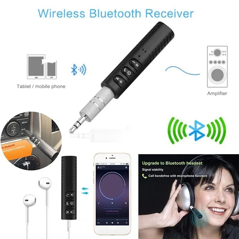 Bluetooth музыкальный приемник автомобильный Dongles Premium Aux Hansfree аудио беспроводной Plug