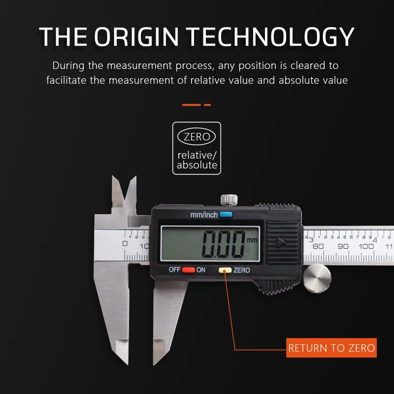 2021 hot sale 150mm 6 inch LCD Digital Electronic Vernier Caliper Gauge Micrometer Measuring Tool for Anet Printer Parts | Компьютеры и