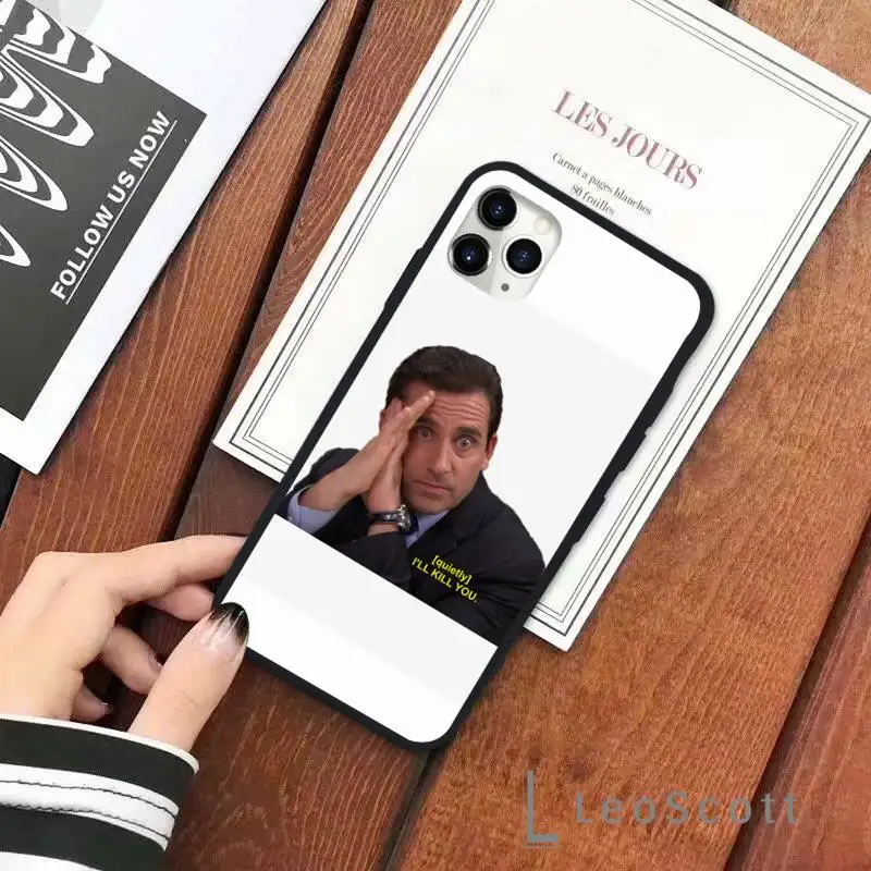 

The office tv show FUNNY Phone Case for iPhone 11 12 pro XS MAX 8 7 6 6S Plus X 5S SE 2020 XR