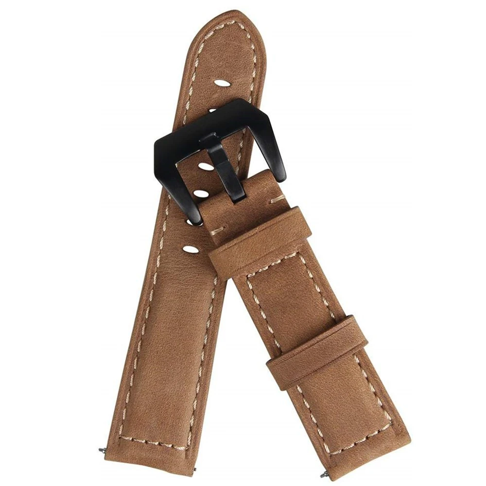 

For Samsung Galaxy Watch Active 2 40mm 44mm Band 20mm 22mm Leather Wrist Strap Correa for Gear S3/galaxy Watch 46mm Bracelet