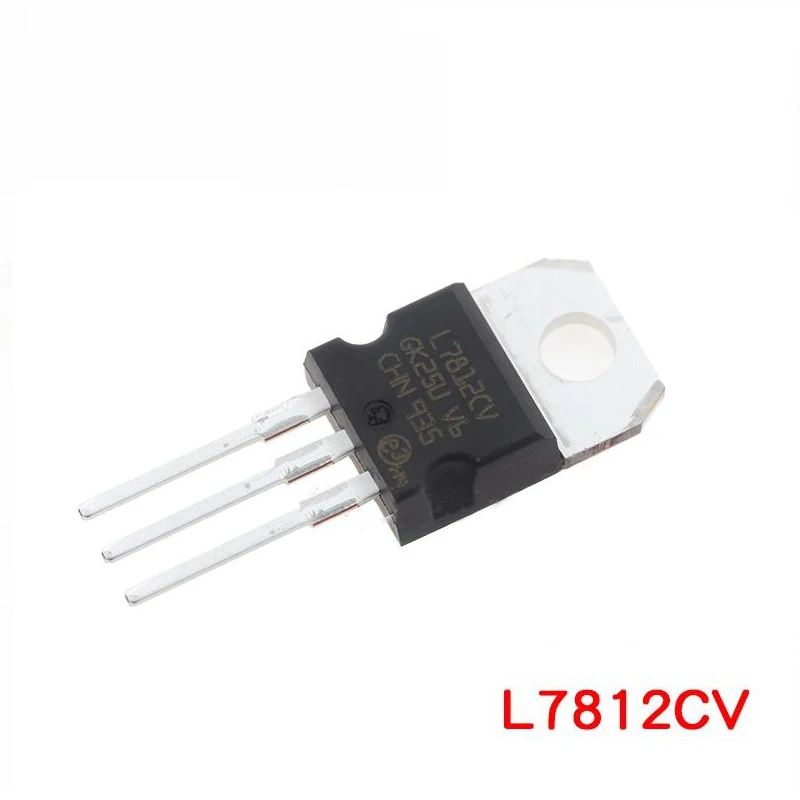 Новый и оригинальный чипсет IC L7812CV L7812 TO220 7812 LM7812 MC7812 TO-220 10 шт. | Электронные