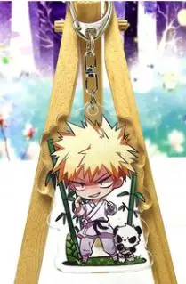 Мой герой academic фигурка игрушка акриловый брелок мидория изуку Bakugou катсуки Todoroki Shoto симпатичный брелок для мальчиков - Цвет: B2